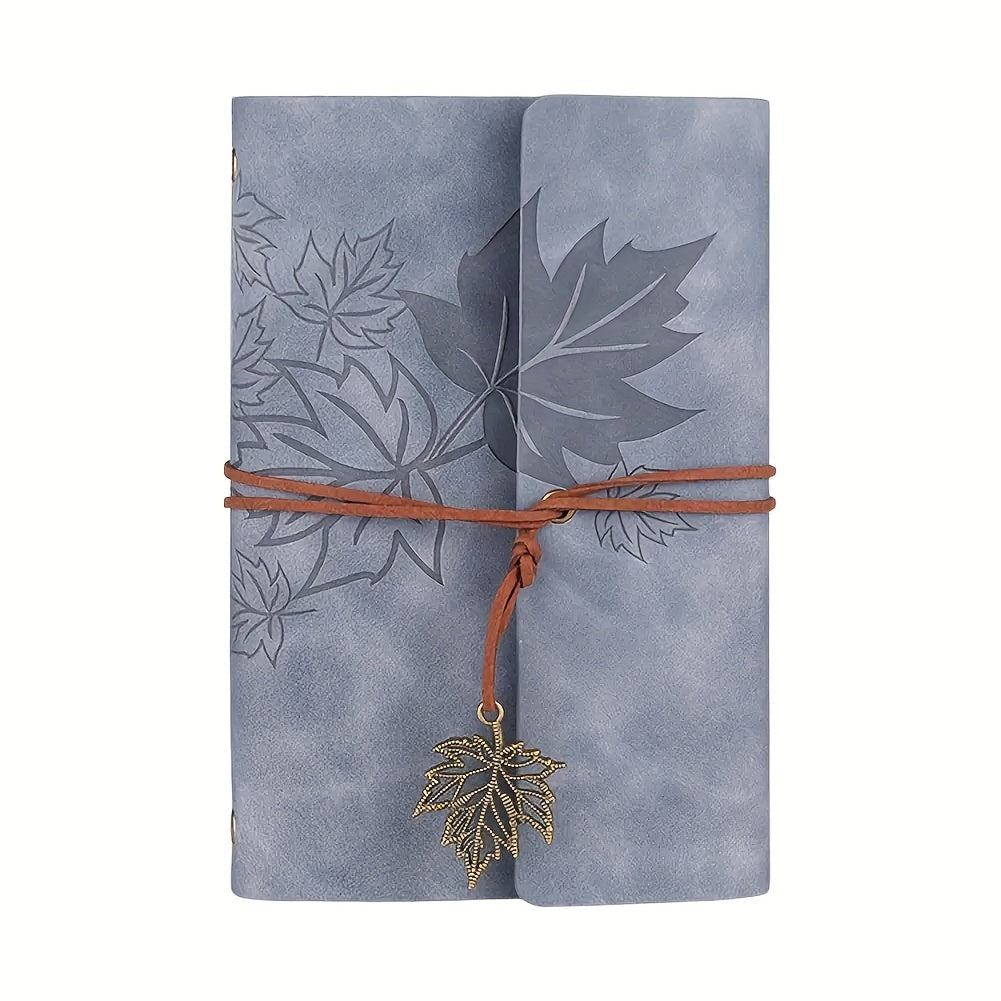 Retro Leaf Spiral Bound Notebook