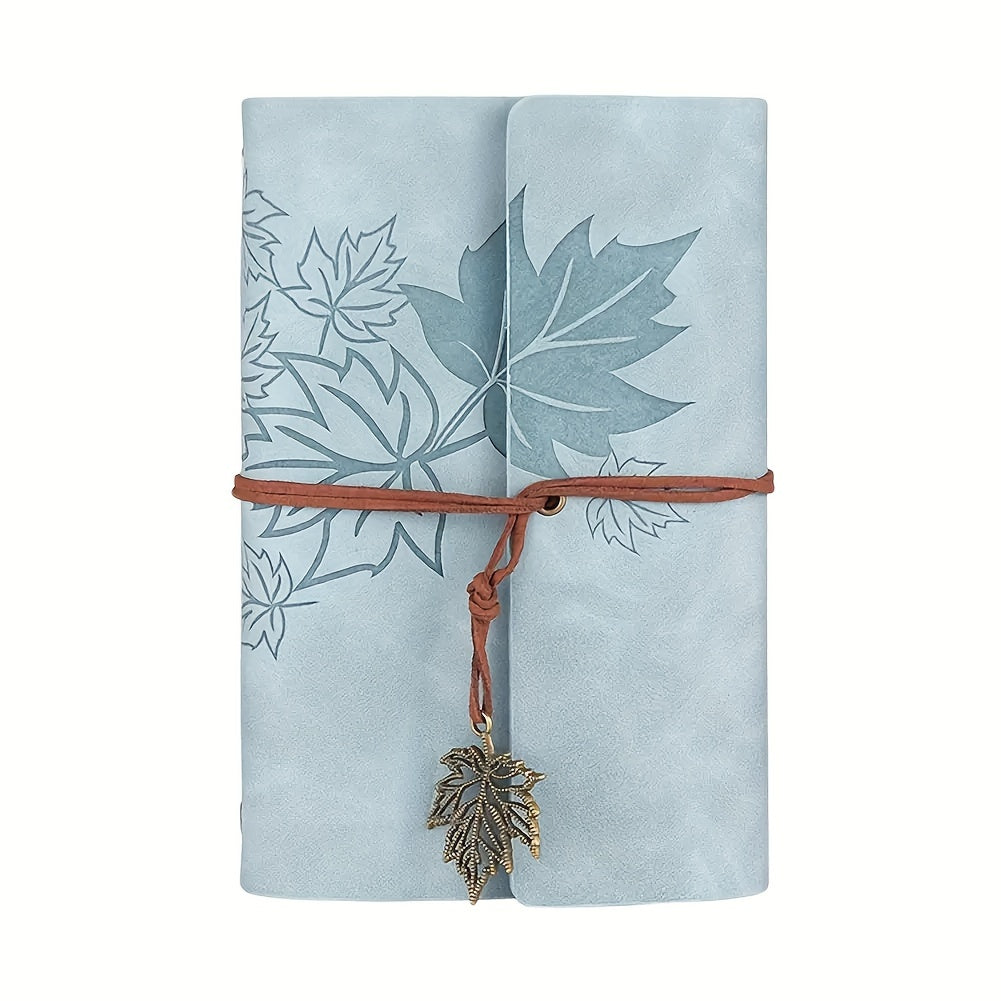 Retro Leaf Spiral Bound Notebook