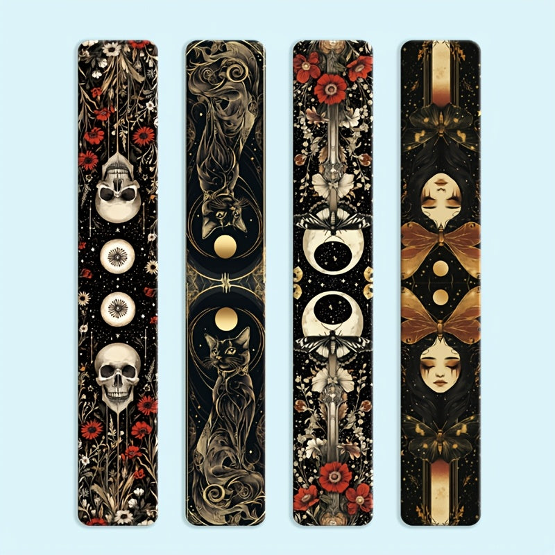 Enchanted 4pcs Magnetic Bookmarks