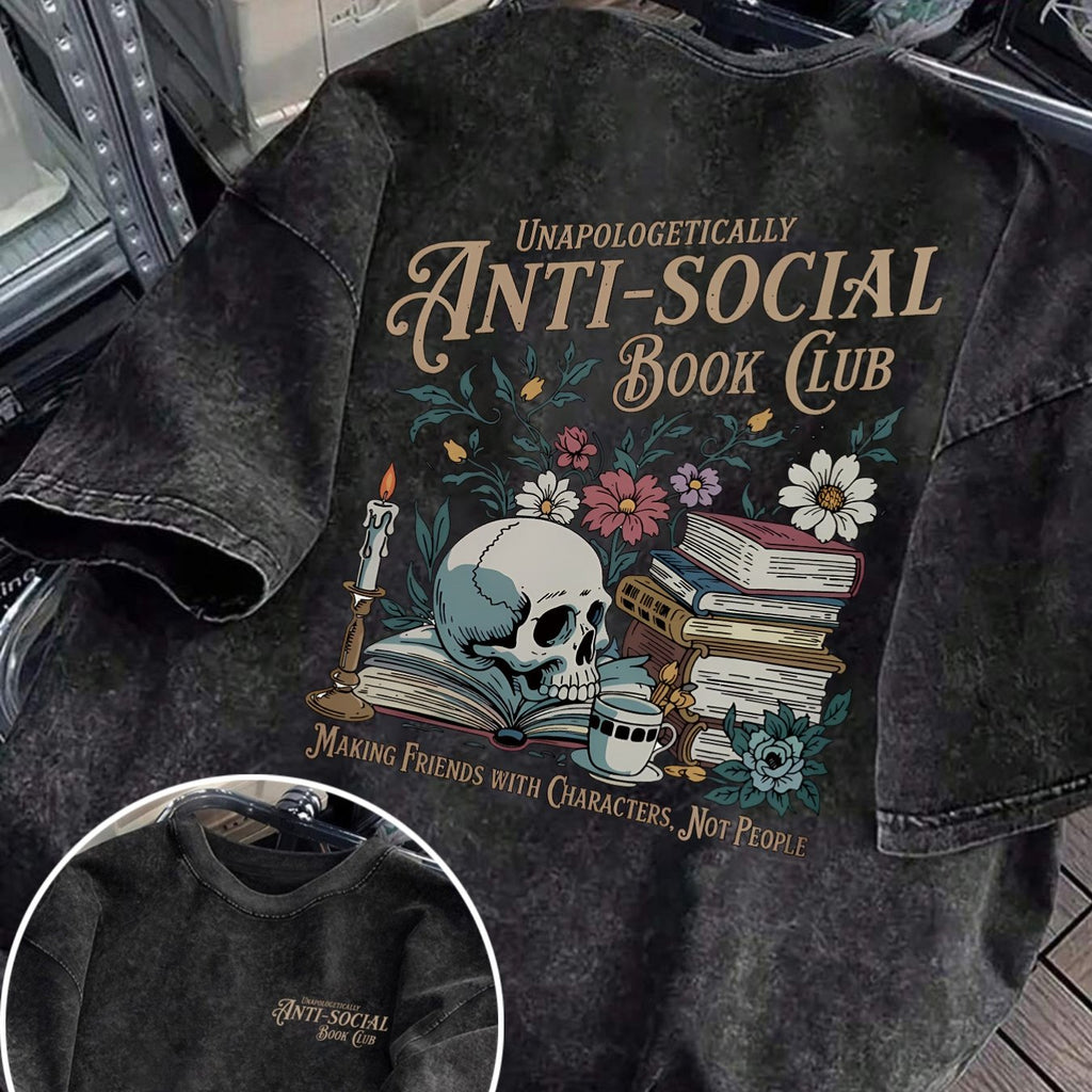 Anti-Social Book Club Graphic T-Shirt