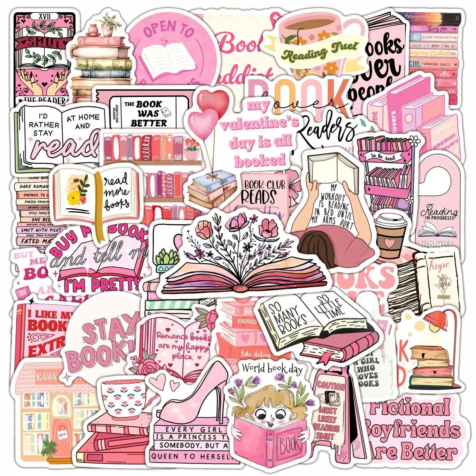 10/50/100pcs Mix Smut Dark Romance Stickers