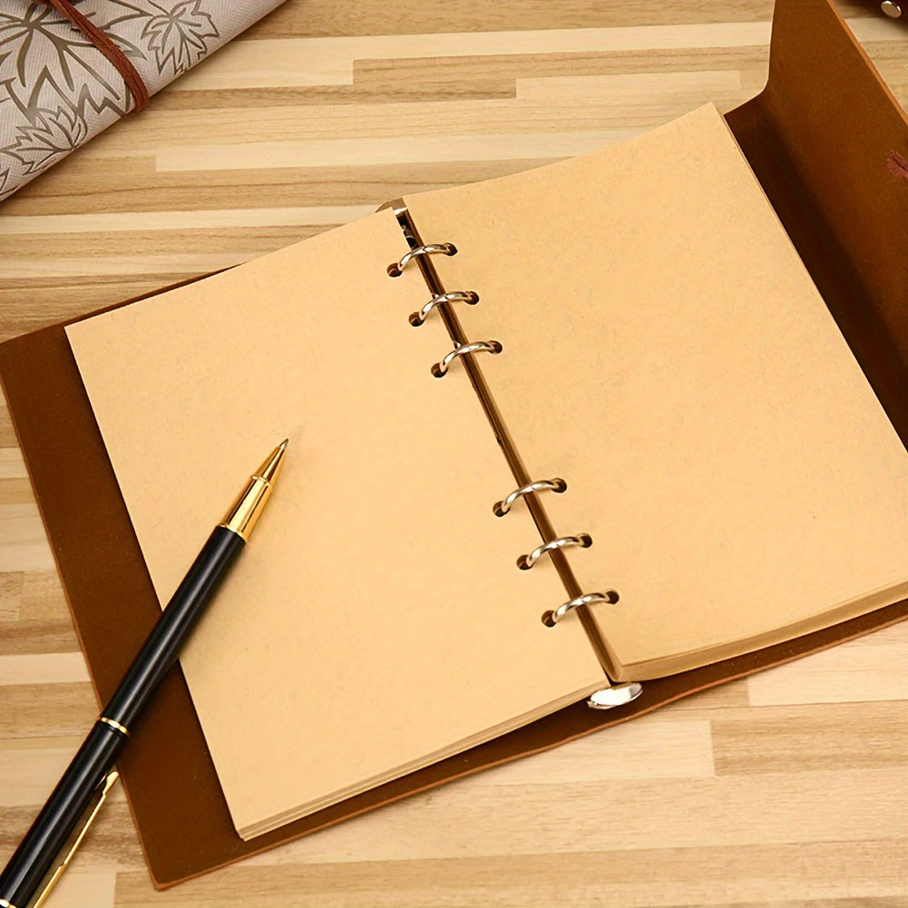 Retro Leaf Spiral Bound Notebook