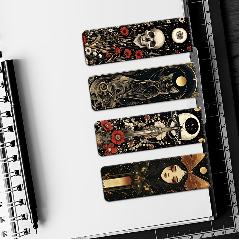 Enchanted 4pcs Magnetic Bookmarks