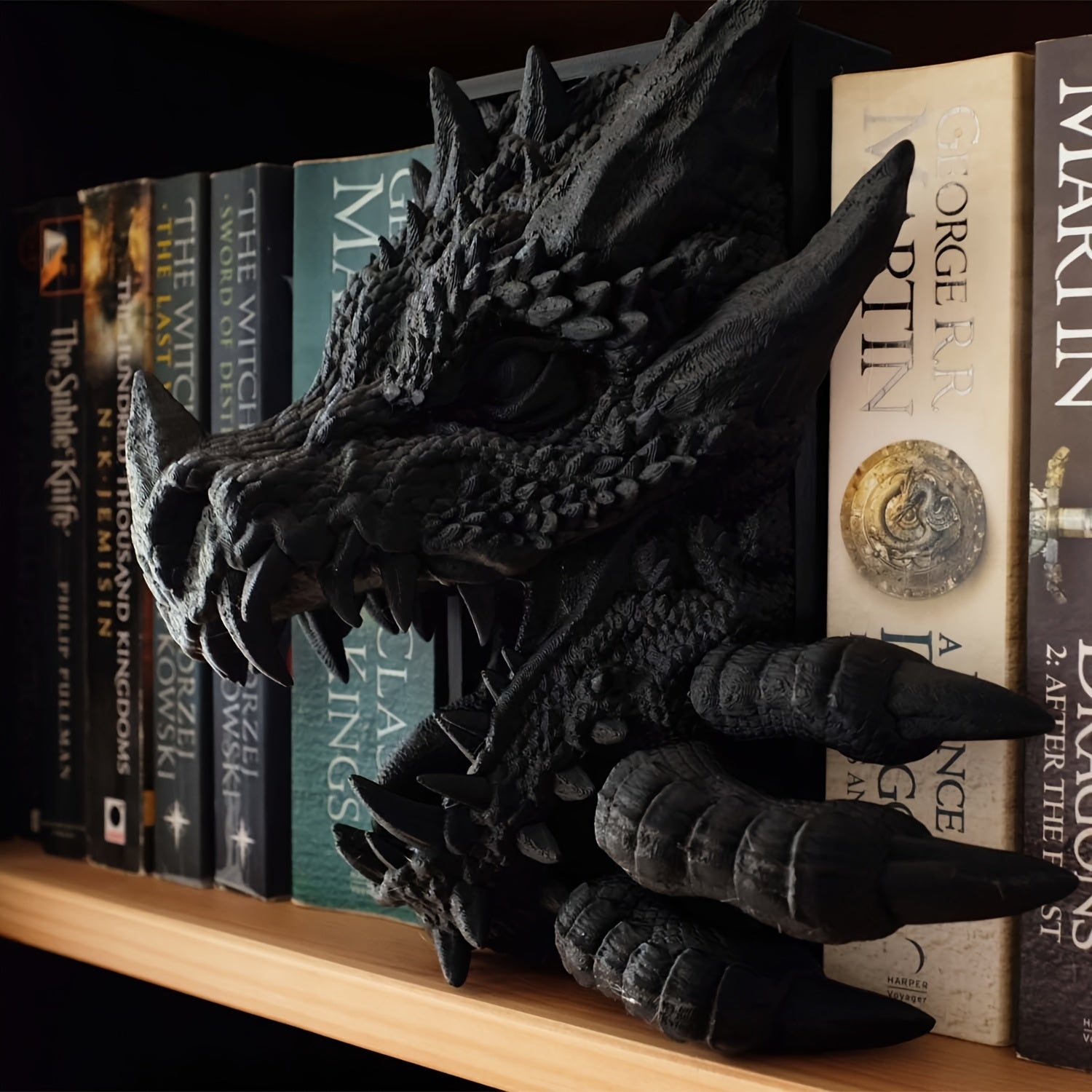 Dragon Bookends Book